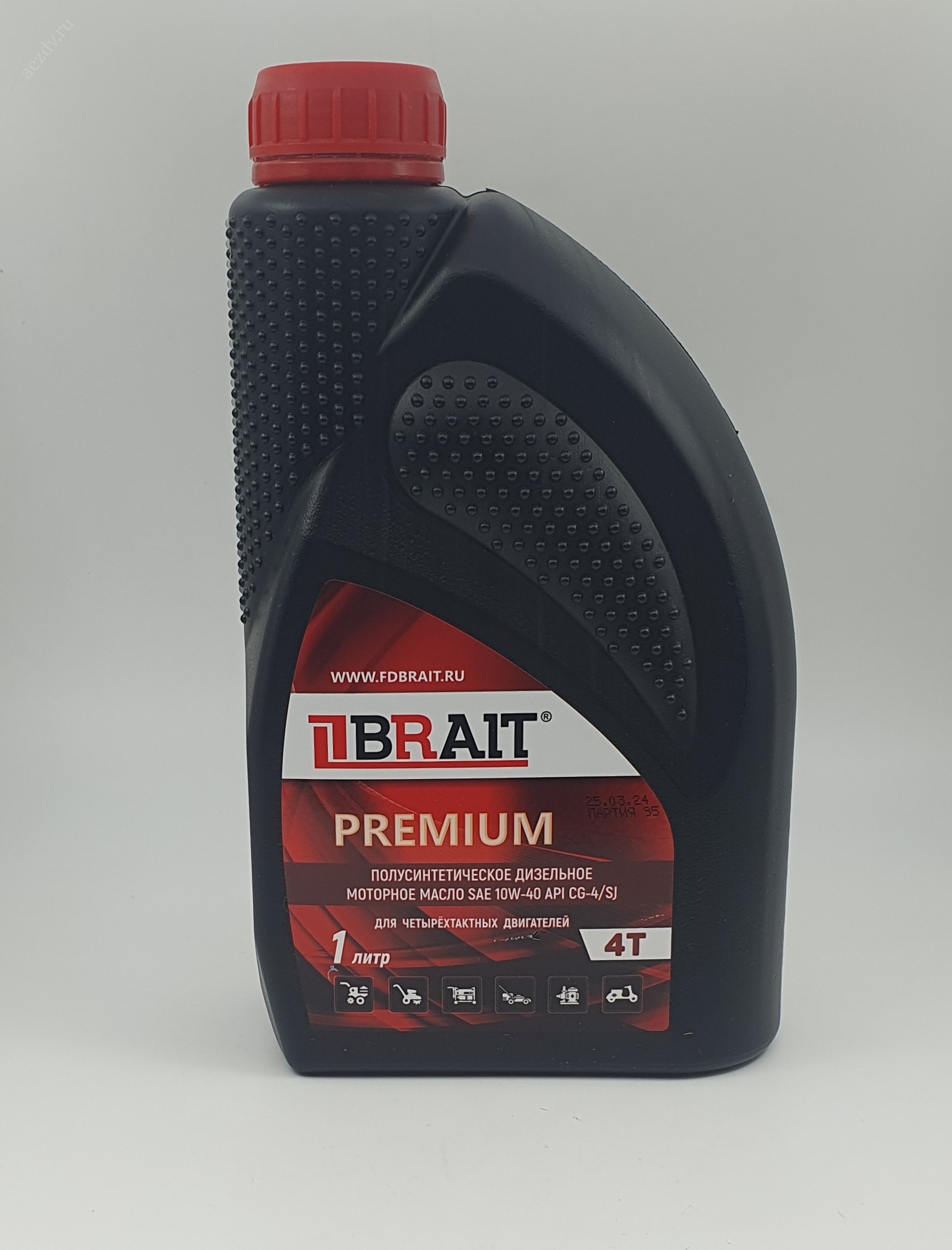 Масло 4-х тактное полусинтетическое дизельное BRAIT PREMIUM 4-T SAE10W-40 API C64/SJ