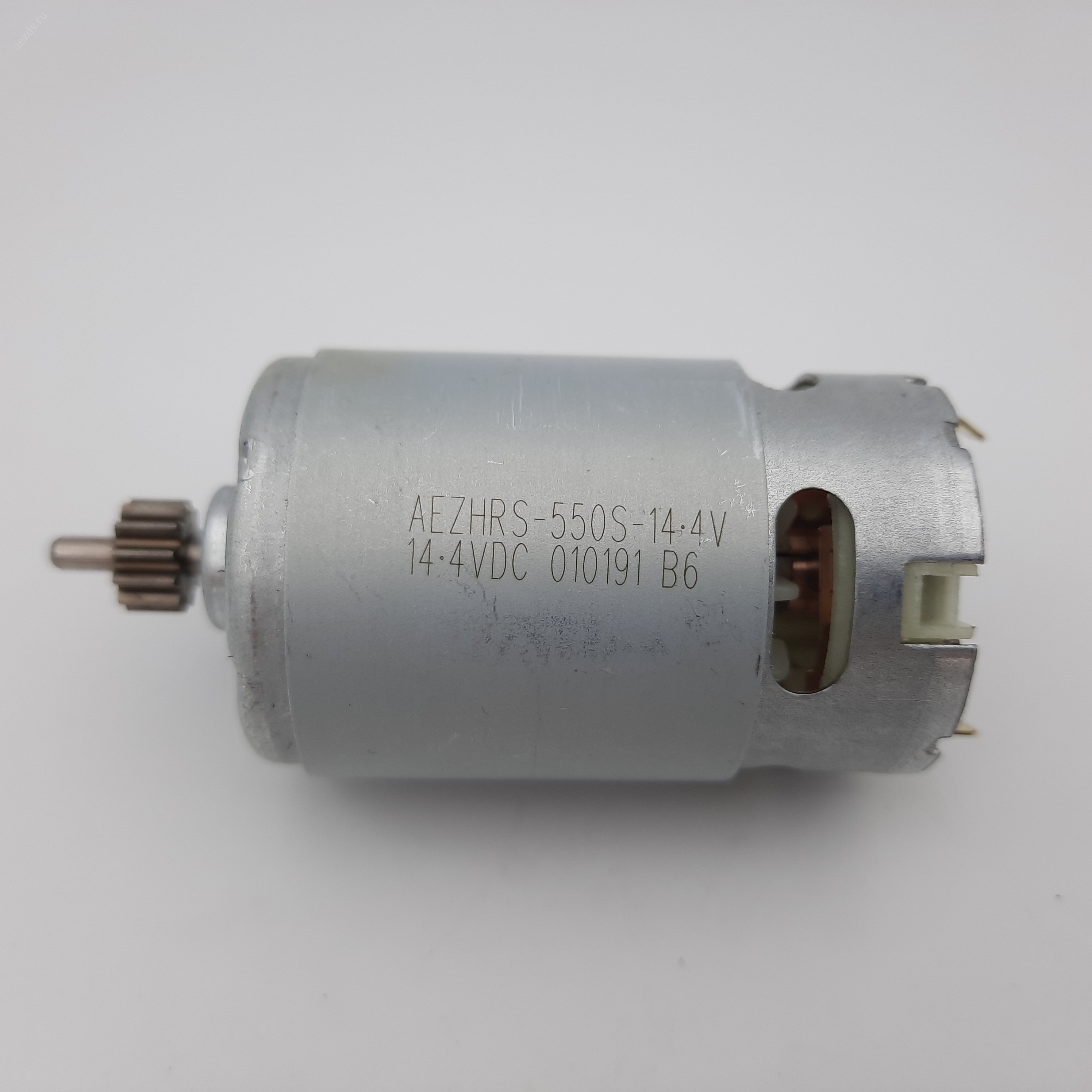 Двигатель для шуруповерта 14.4V HITACHI с проточками, шестерня 12з, d - 9.8мм